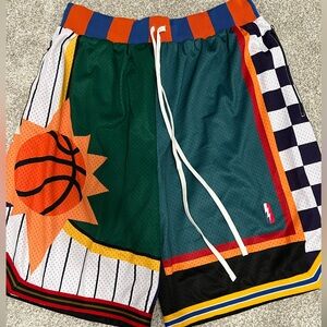 Collect and Select x Who Cares, What the Part 2, Swingman Shorts, Mens Sz 3XL